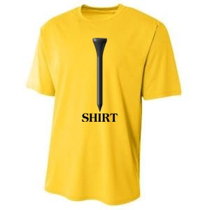 Funny Golf Tee Golf Lover Performance Sprint T-Shirt