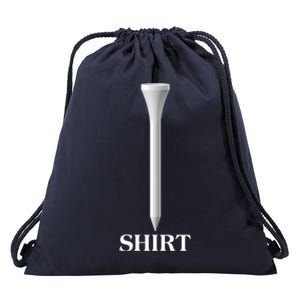 Funny Golf Tee Golf Lover Drawstring Bag