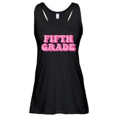 Fifth Grade Teacher Retro Vintage 5th Grade Teacher Team Ladies Essential Flowy Tank