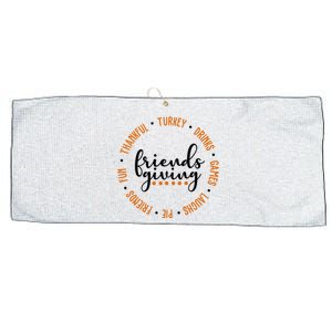 Friends Giving Thanksgiving Festive Holiday Gift Large Microfiber Waffle Golf Towel