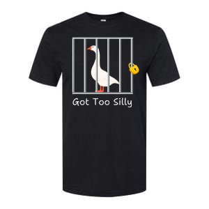 Funny Got Too Silly Silly Goose Softstyle CVC T-Shirt