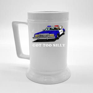 Funny Got Too Silly Goose  Beer Stein