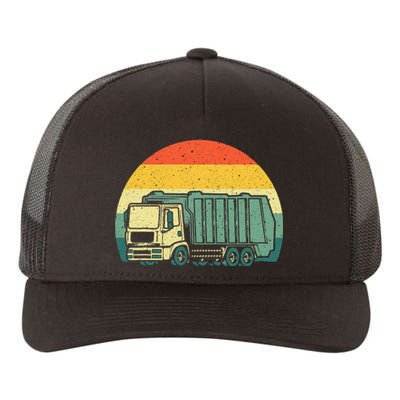 Funny Garbage Truck Design For Kids Men Women Trash Truck Yupoong Adult 5-Panel Trucker Hat