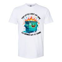 Funny Groovy This Little Lightof Mine Lil Dumpster Fire Softstyle CVC T-Shirt