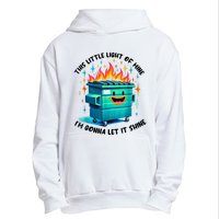 Funny Groovy This Little Lightof Mine Lil Dumpster Fire Urban Pullover Hoodie