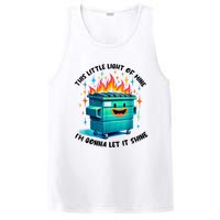 Funny Groovy This Little Lightof Mine Lil Dumpster Fire PosiCharge Competitor Tank