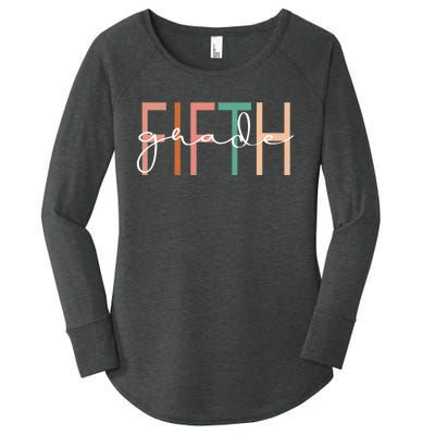 Fifth Grade Teacher Team 5th Grade Squad Women's Perfect Tri Tunic Long Sleeve Shirt