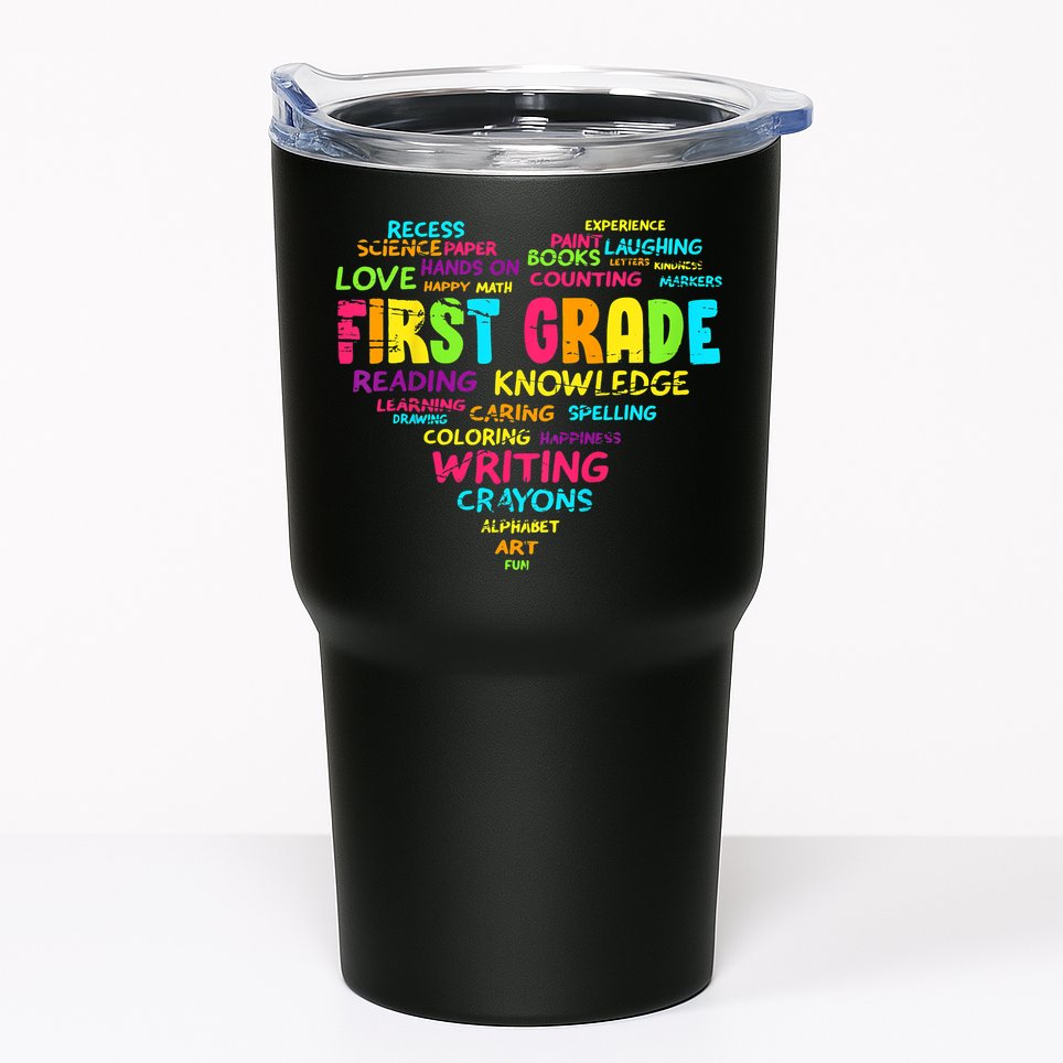 First Grade Team Teacher Student 1st Grade Back To School Tumbler