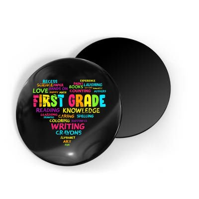 First Grade Team Teacher Student 1st Grade Back To School Magnet