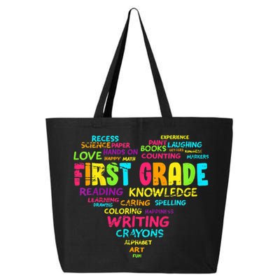 First Grade Team Teacher Student 1st Grade Back To School 25L Jumbo Tote