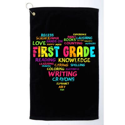 First Grade Team Teacher Student 1st Grade Back To School Golf Towel