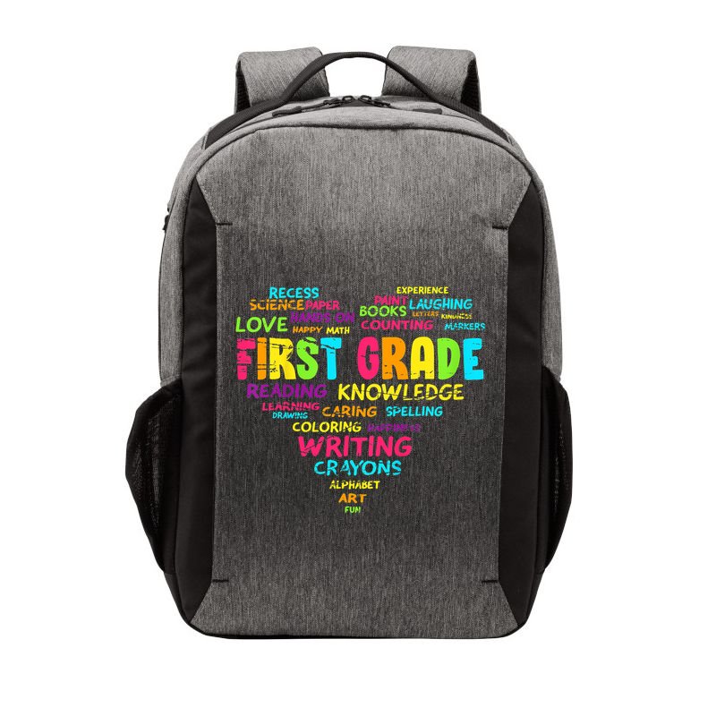 First Grade Team Teacher Student 1st Grade Back To School Vector Backpack