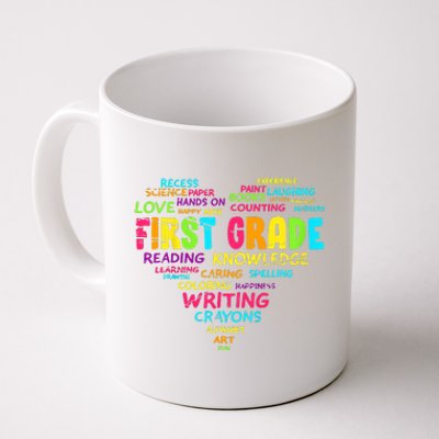 First Grade Team Teacher Student 1st Grade Back To School Coffee Mug