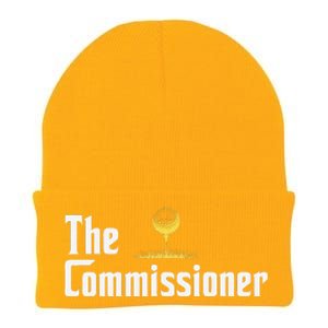 Funny Golfer The Commissioner Golf League Golfing Knit Cap Winter Beanie