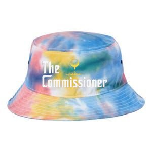 Funny Golfer The Commissioner Golf League Golfing Tie Dye Newport Bucket Hat