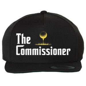 Funny Golfer The Commissioner Golf League Golfing Wool Snapback Cap