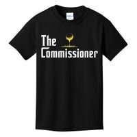 Funny Golfer The Commissioner Golf League Golfing Kids T-Shirt