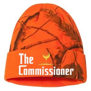 Funny Golfer The Commissioner Golf League Golfing Kati Licensed 12" Camo Beanie