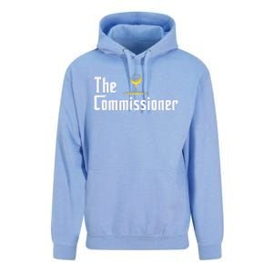 Funny Golfer The Commissioner Golf League Golfing Unisex Surf Hoodie