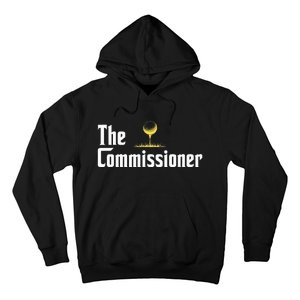 Funny Golfer The Commissioner Golf League Golfing Hoodie