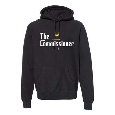 Funny Golfer The Commissioner Golf League Golfing Premium Hoodie