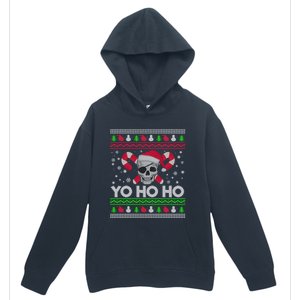 Funny Gift Ugly Christmas Santa Pirate Yo Ho Ho Urban Pullover Hoodie