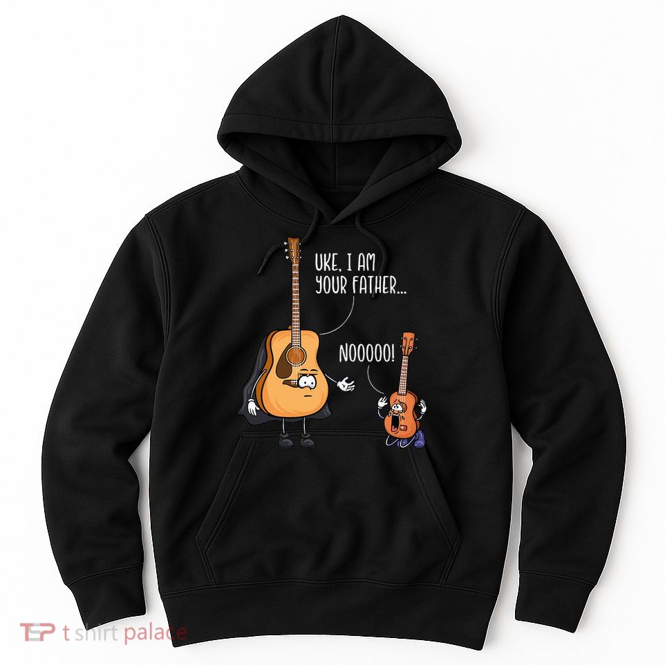 Funny Guitar Ukelele Uke I Am Your Father Musician Music Hoodie