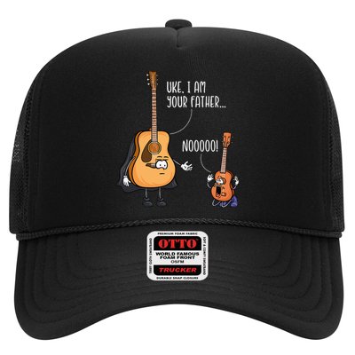 Funny Guitar Ukelele Uke I Am Your Father Musician Music Trucker Hat