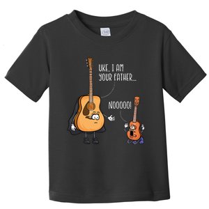 Funny Guitar Ukelele Uke I Am Your Father Musician Music Toddler T-Shirt