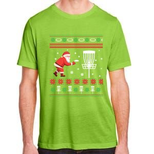 Frisbee Golf Ugly Christmas Gift Adult ChromaSoft Performance T-Shirt