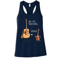 Funny Guitar Ukelele Uke I Am Your Father Musician Music Women's Racerback Tank