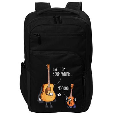 Funny Guitar  Ukelele  Uke I Am Your Father Impact Tech Backpack