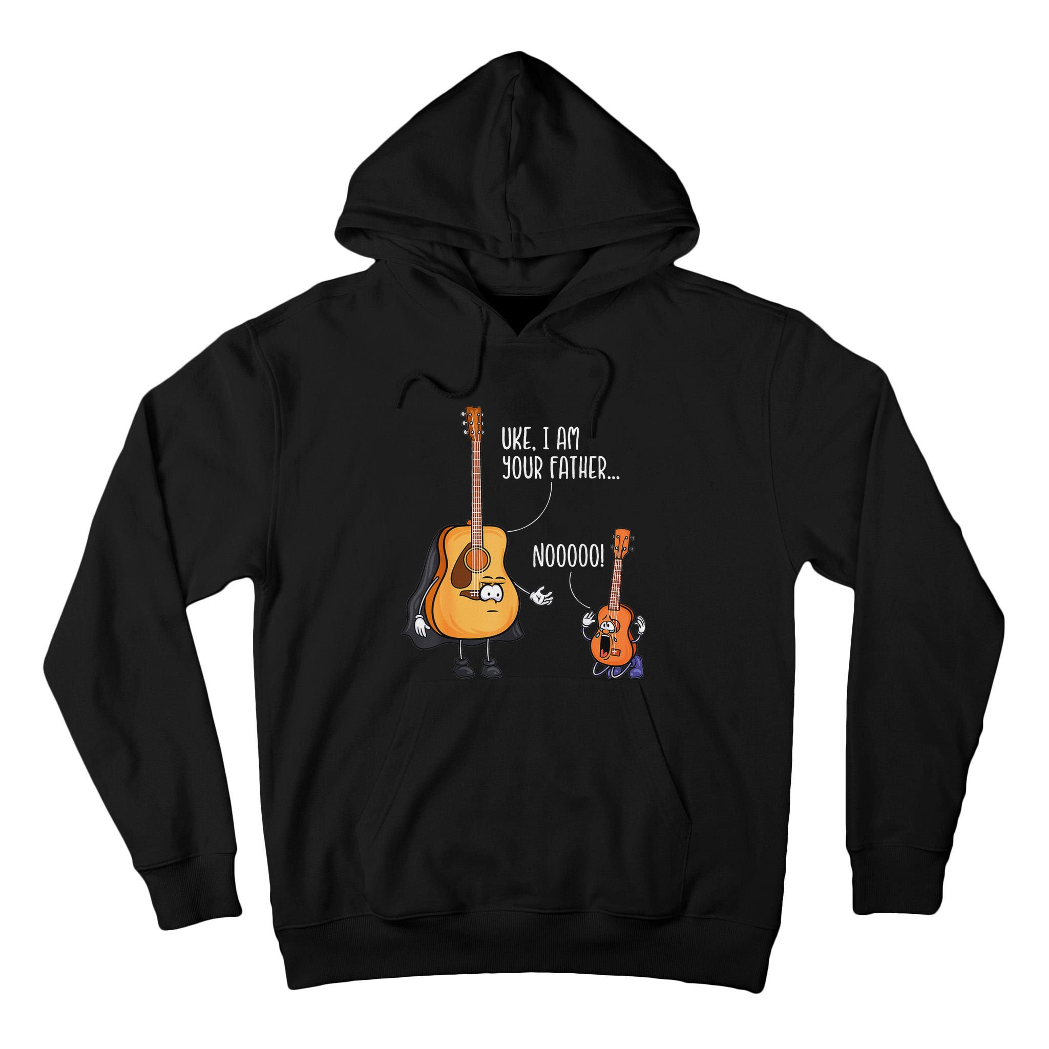 Funny Guitar  Ukelele  Uke I Am Your Father Tall Hoodie