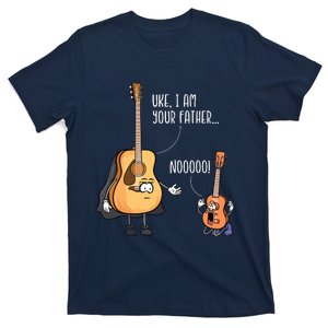 Funny Guitar Ukelele Uke I Am Your Father Musician Music T-Shirt