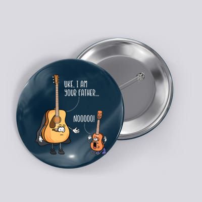 Funny Guitar Ukelele Uke I Am Your Father Musician Music Button