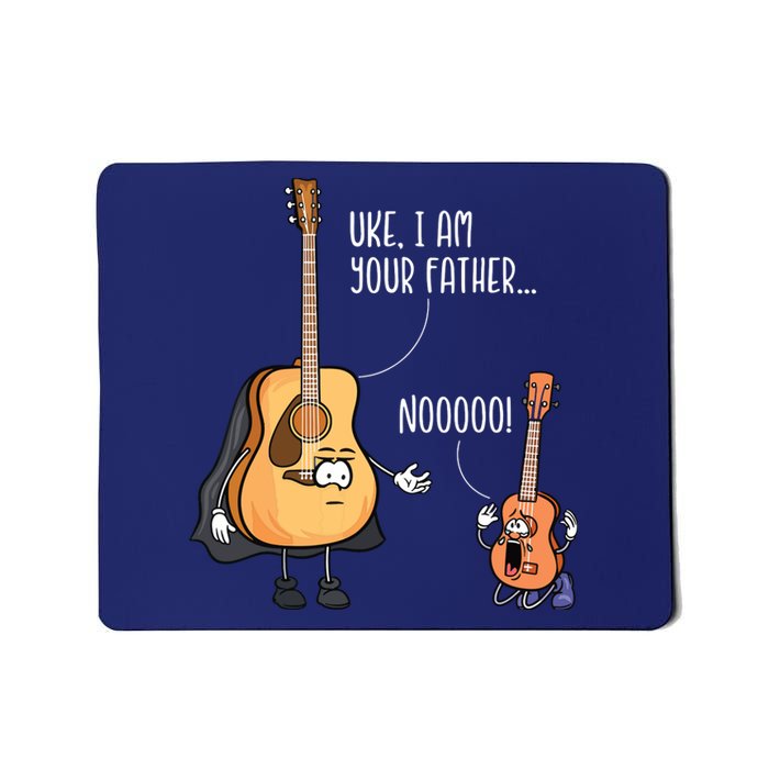 Funny Guitar Ukelele Uke I Am Your Father Musician Music Mousepad