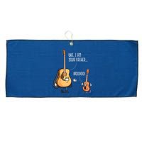 Funny Guitar Ukelele Uke I Am Your Father Musician Music Large Microfiber Waffle Golf Towel