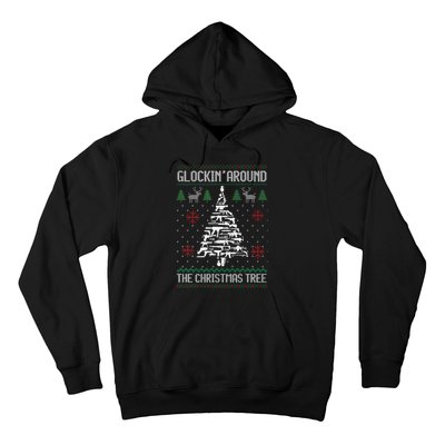 Funny Guns Ugly Christmas Sweaters for Gun Lovers Hoodie