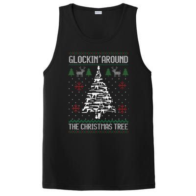 Funny Guns Ugly Christmas Sweaters for Gun Lovers PosiCharge Competitor Tank