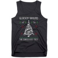 Funny Guns Ugly Christmas Sweaters for Gun Lovers Tank Top