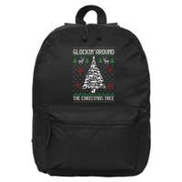 Funny Guns Ugly Christmas Sweaters For Gun Lovers 16 in Basic Backpack