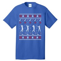 Funny Golf Ugly Christmas Gift For Golfers Gift Tall T-Shirt