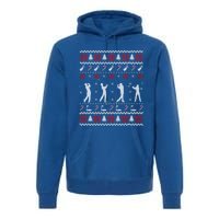 Funny Golf Ugly Christmas Gift For Golfers Gift Premium Hoodie