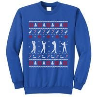 Funny Golf Ugly Christmas Gift For Golfers Gift Tall Sweatshirt