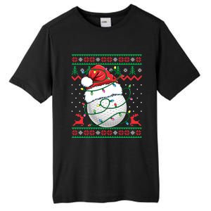 Funny Golf Ugly Christmas Golfing Meaningful Gift Tall Fusion ChromaSoft Performance T-Shirt