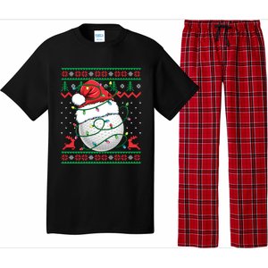 Funny Golf Ugly Christmas Golfing Meaningful Gift Pajama Set