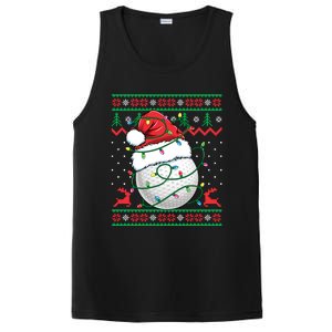 Funny Golf Ugly Christmas Golfing Meaningful Gift PosiCharge Competitor Tank