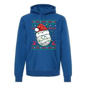 Funny Golf Ugly Christmas Golfing Meaningful Gift Premium Hoodie