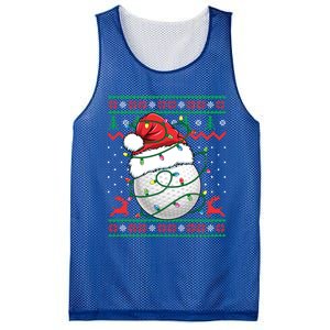 Funny Golf Ugly Christmas Golfing Meaningful Gift Mesh Reversible Basketball Jersey Tank