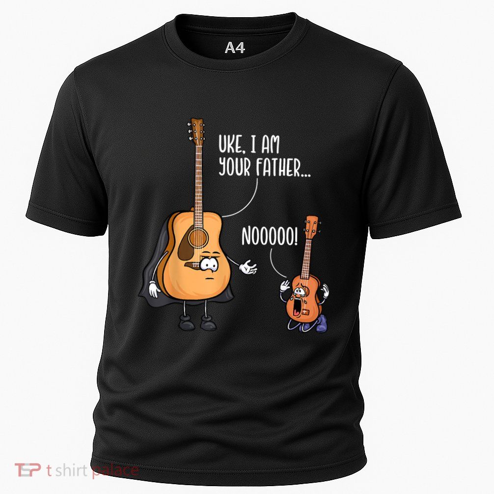 Funny Guitar , Ukelele , Uke I Am Your Father Performance Shirt